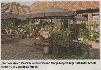landwinkel Schurenhof in Duitse krant